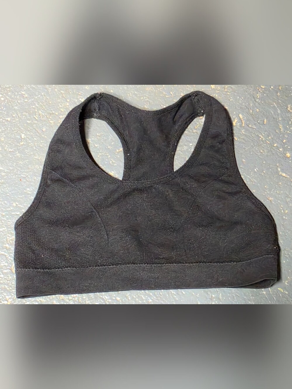 Cat & Jack Black Sports Dance Top Girls Small/6